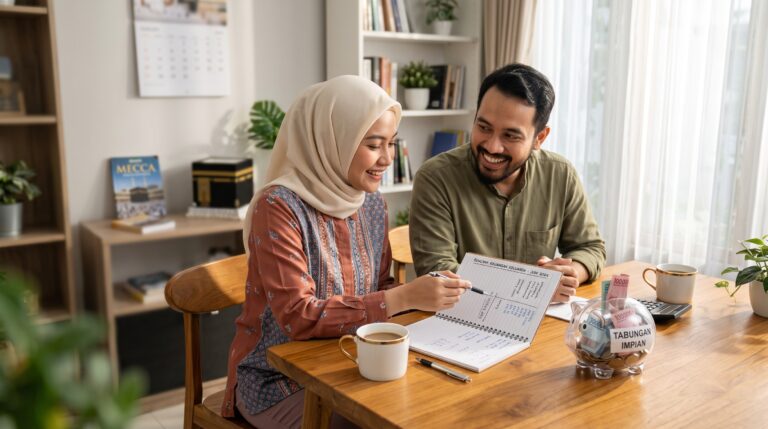 Strategi Menabung Umroh untuk Pasangan Suami Istri: 7 Cara Nyata Tanpa Mengorbankan Kebutuhan Rumah Tangga